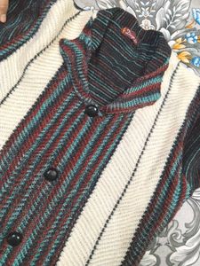 Striped Woollen Kurti Pullover