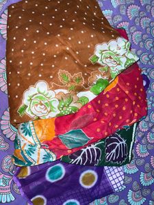 Vintage Patterned Dupattas - Set of 4