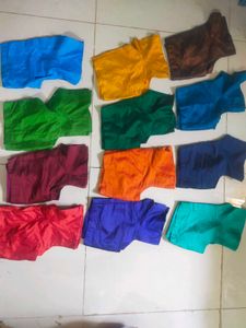 Poly Silk Material Blouse