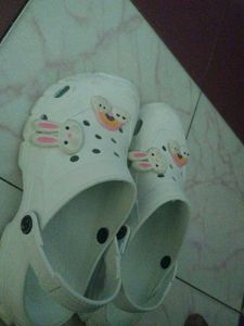 Cute White Clogs