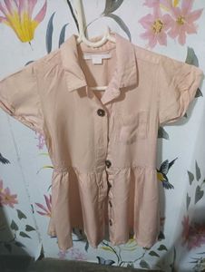 Cute Button-Down Top