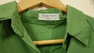 KOREA Imported Parrot Green Women&#39;s Shirt