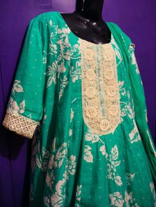 Party Wear Libas Brand Anarkali Suit Inner Attache