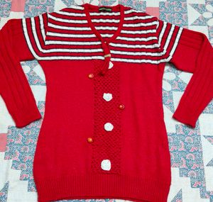 Red Knit sweater ❤️
