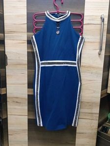 Blue Bodycon Dress
