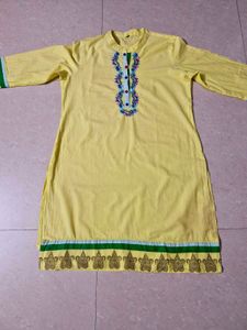 Kurti (Yellow)