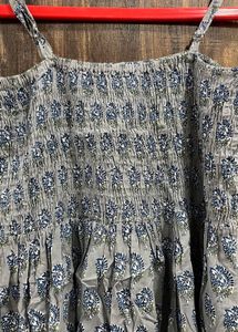 Frock Styled Kurta- Sleeveless