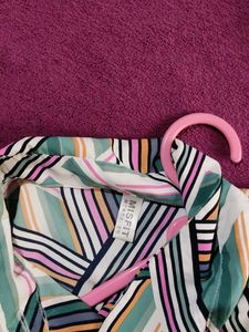 Striped Pattern Blouse