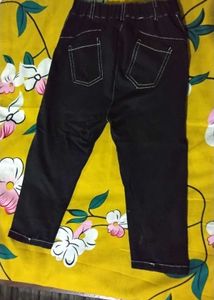 Boys Black Denim Pants