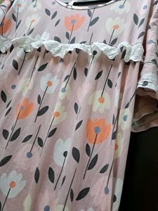 Floral Night Suit