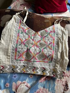 Navratri Inspo Blouse With Jacket