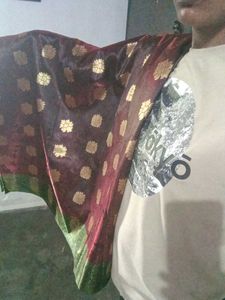Elegant Green Saree