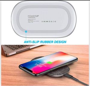 POWERUP Dual Coil High-Speed Wireless Charger Pad