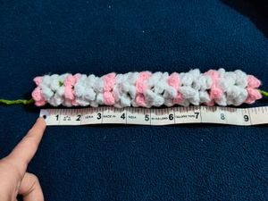 Handmade crochet gajra