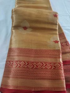 Trending Luxury Golden tissue silk Saree