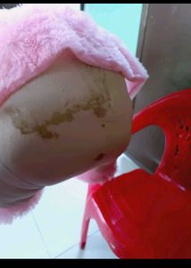 Cute Pink Plush Doll