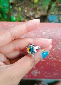 Dragon Eye Turtle Silver Ring