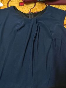 Navy &amp; Black Sheath Dress
