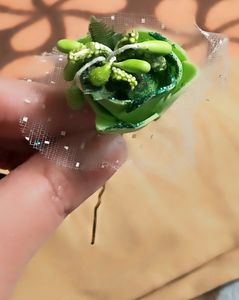 Price Drop Rose Hair Pins &amp; Clip