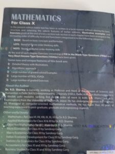 Mathematics RD SHARMA CLASS 10