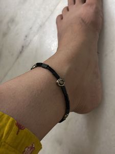 Women Oxidised Anklets Set Of 2
