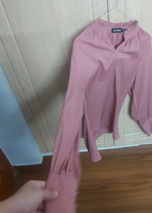 Elegant Pink Top