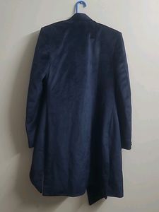 Navy Blue Velvet Royal Sherwani for Boys Men
