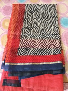 Ethnic Print Saree