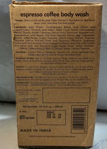 mCaffeine Espresso Coffee Body Wash