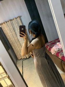 Beautiful Satin Party Gown🎀🦋🐬
