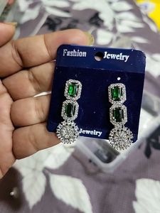 Emerald Drop Earrings