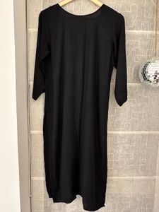 Black Straight Fit Kurta