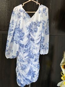 Floral Print Mini Dress