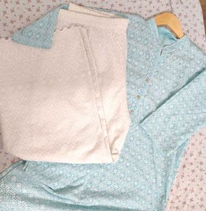 Chikan Kari Kurta Set