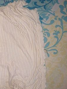 Striped Off-Shoulder Dress