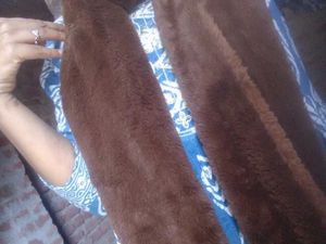 Faux Fur Brown Scarf