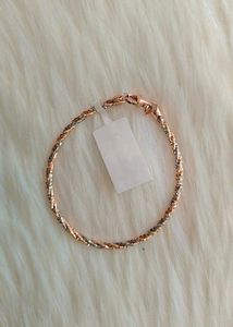 925 Elegant Twisted Bracelet Wth Hallmark