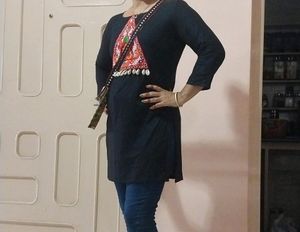 Short Kurti For Jeans