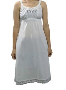 White Slip Dress