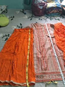 Beautiful 😍 Cotton Plazo Designer Suit