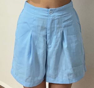 Light Blue Short Women