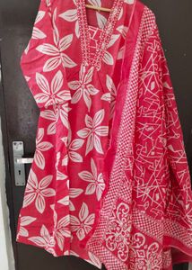 New Unused PureCotton Aline Plazzo Suit