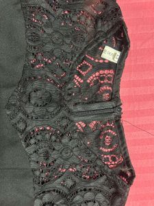 Black Lace Romper