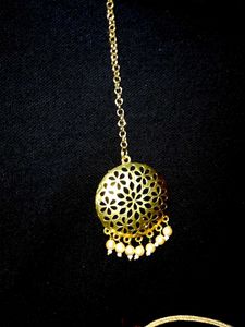 Gold-Tone Indian Jewelry Set