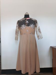 Elegant Blush Midi Dress
