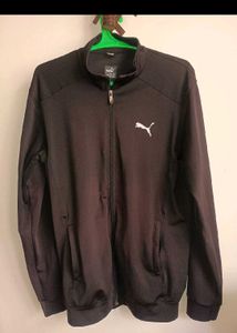 Puma Unisex Black Track Jacket