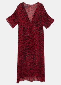 Zara Animal Print Duster
