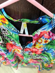 Floral Girlish Shirt