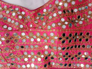 Real Mirror Work Blouse