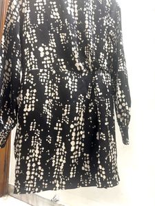 Printed Mini Dress